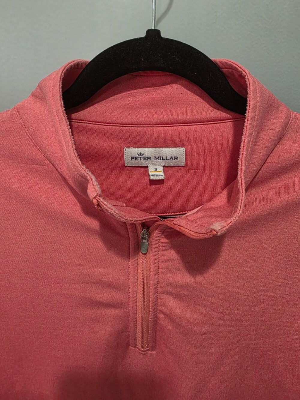 Peter Millar Quarter Zip Pullover Men’s Small Performance Top - Picture 2 of 6